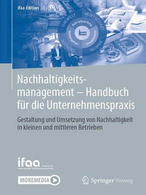 cover image of Nachhaltigkeitsmanagement--Handbuch für die Unternehmenspraxis